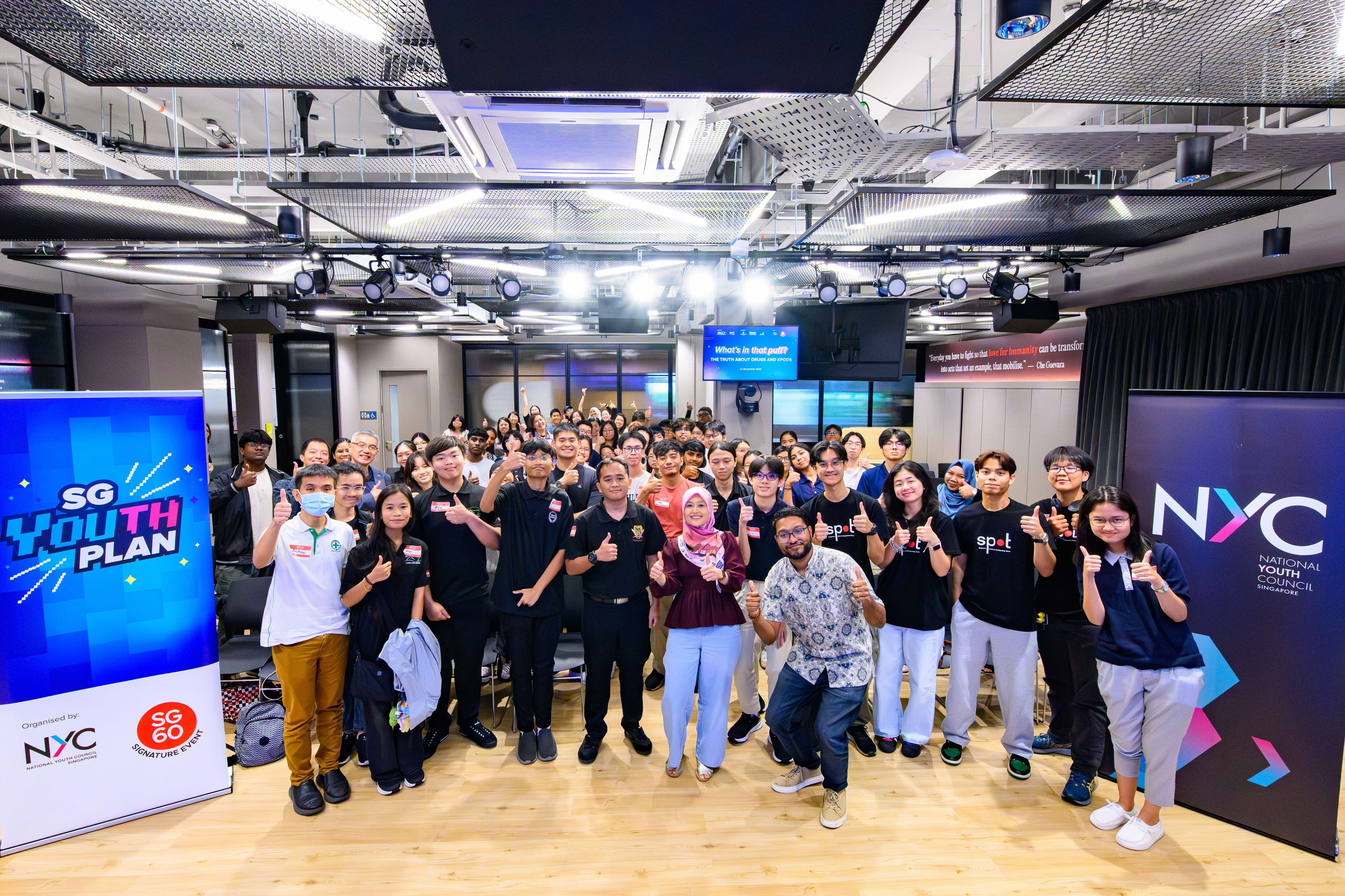 78 youths learned about vaping risks and emerging drug threats like etomidate at this engagement session, part of ongoing dialogues for the SG Youth Plan.